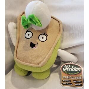 Perkins Bakery Buddies Patty Pie Stuffed Plush 9 in * 8 in * 6 in RARE HTF